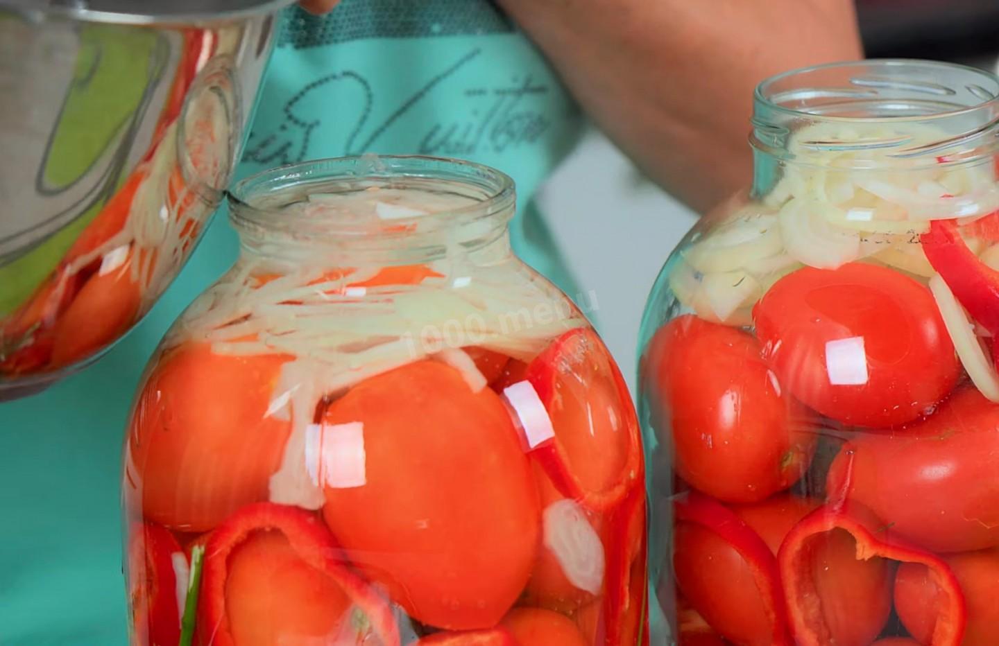 помидоры с луком и раст маслом на зиму фото 50