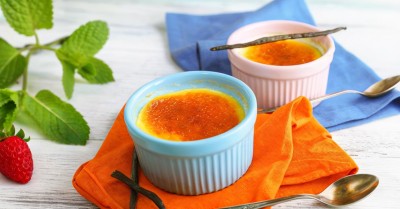 Десерт каталонский крем брюле