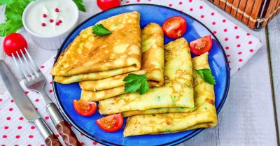 Блины из кабачков на сковороде