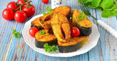 Горбуша в аэрогриле сочная