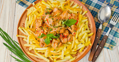 Азу из свинины без картошки