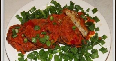 Котлеты рыбные из консервов сайры с морковью