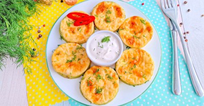 Кабачки кружочками с майонезом и сыром в духовке