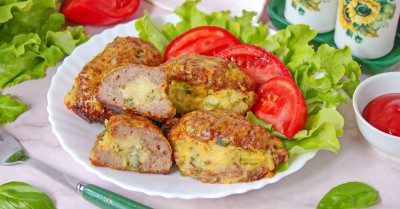 Сочни из мяса с картошкой