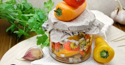 Жареный болгарский перец на зиму