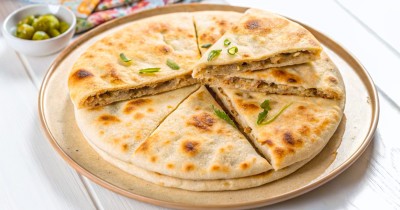 Постный осетинский пирог без сыра с картошкой