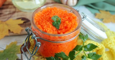 Икра из моркови с помидорами на зиму