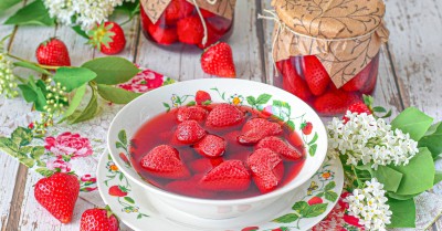Клубника на зиму без сахара