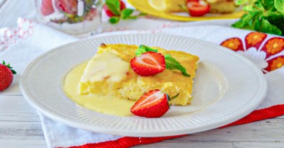 Творожная запеканка как в детском саду