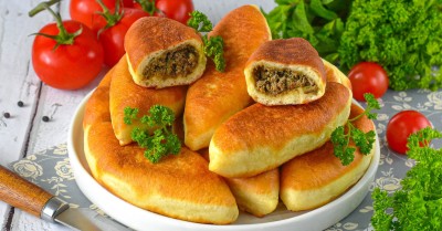 Пирожки с ливером жареные на сковороде