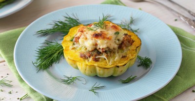 Фаршированные патиссоны