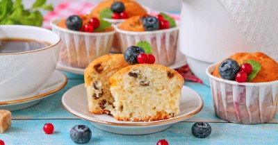 Маффины на кефире в духовке