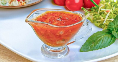 Подливка из моркови и томатной пасты