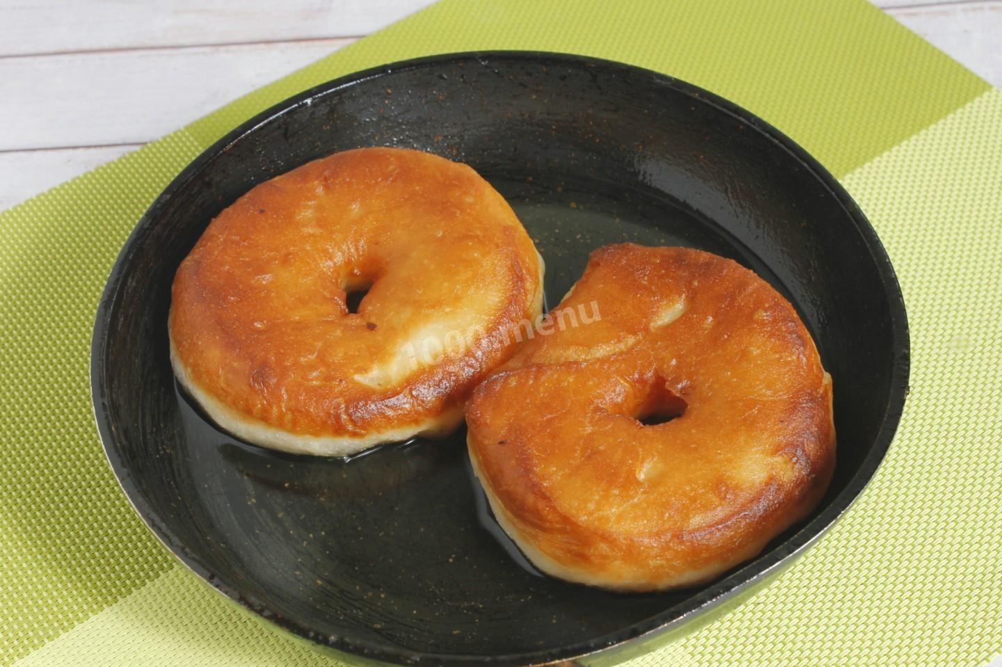 Яблочные пончики рецепт с фото пошагово на сковороде