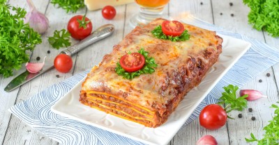 Лазанья в аэрогриле