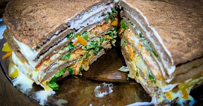 Печёночный тортик .