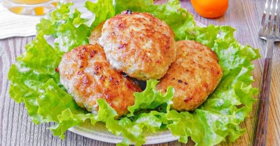 Котлеты из кабачков с фаршем