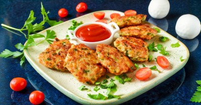 Рубленные котлеты из куриного филе на сковороде