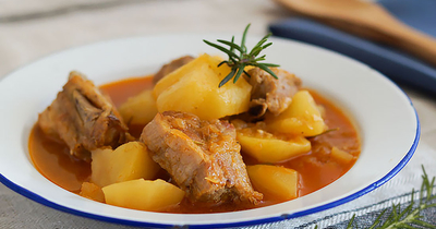 Картошка с тимьяном розмарином ребрышками тушеная