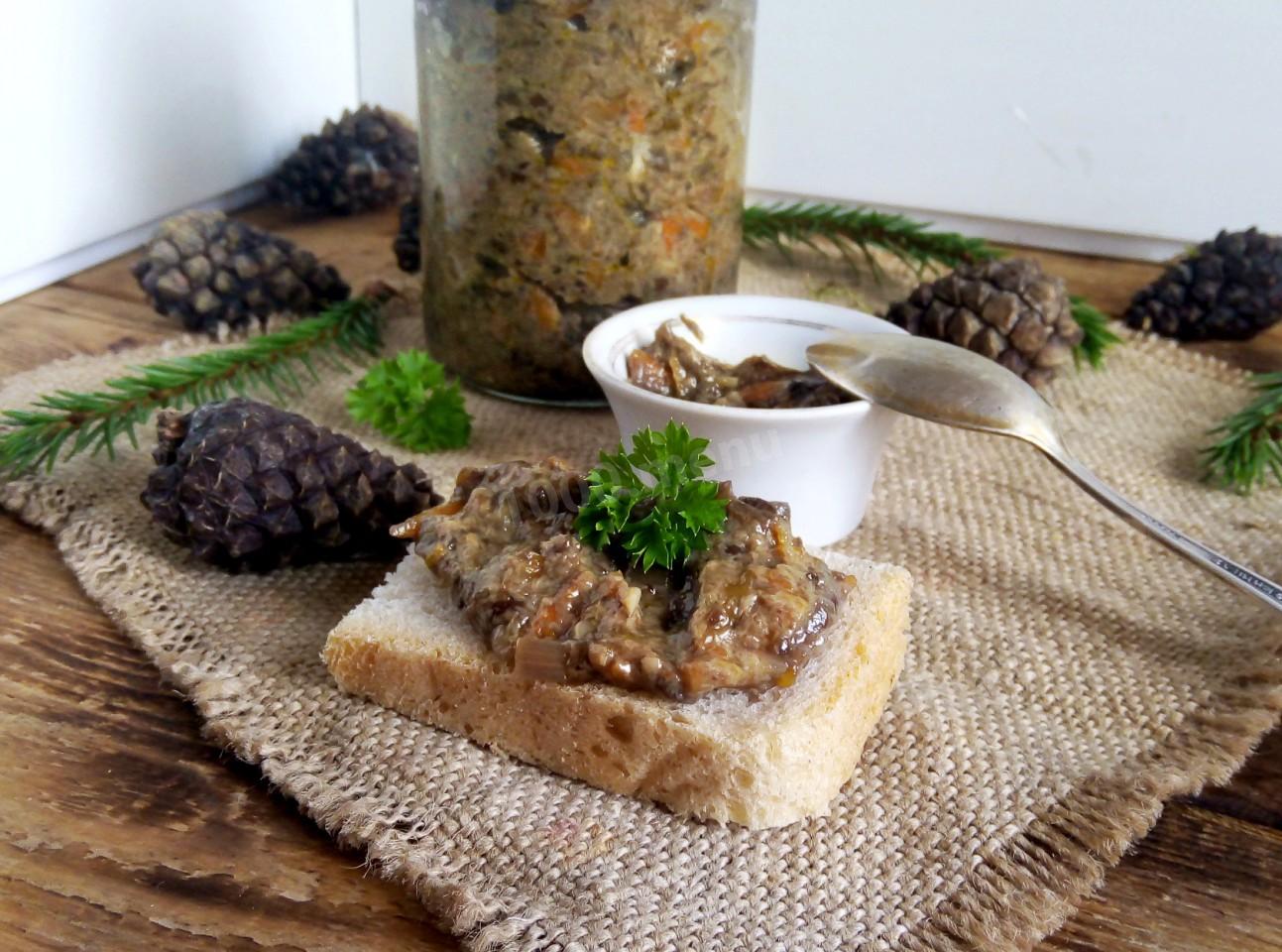 Блюда из грибной икры рецепты с фото простые