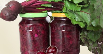 Маринованная свекольная и морковная ботва на зиму в банках