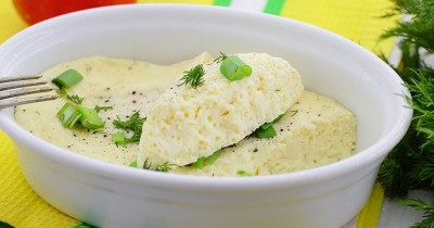 Омлет в мультиварке паровой