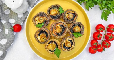 Шампиньоны в аэрогриле