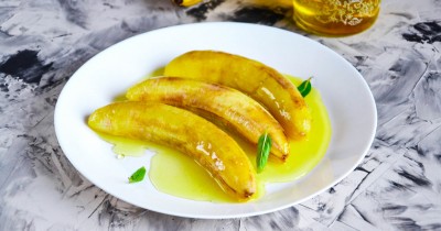 Запеченные бананы в духовке на десерт