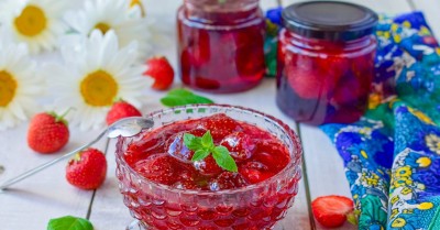 Конфитюр на зиму из клубники
