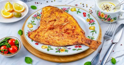 Камбала в аэрогриле
