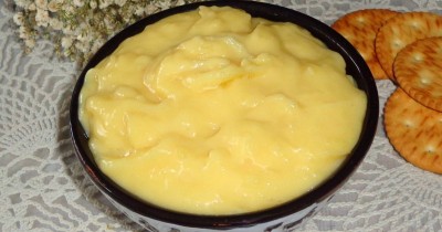 Заварной крем для торта на желтках