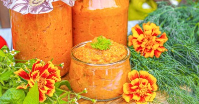 Кабачковая икра классическая