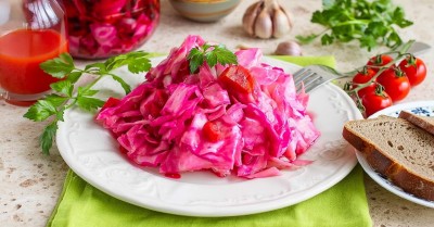 Капуста Пилюска со свеклой