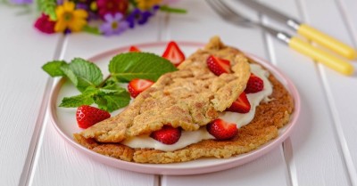 Овсяноблин без яиц и молока ПП