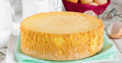 Бисквит классический в духовке