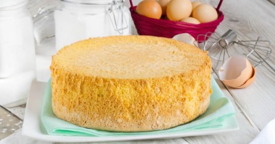 Бисквит классический в духовке