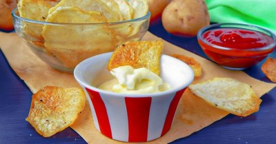 Домашние чипсы в духовке