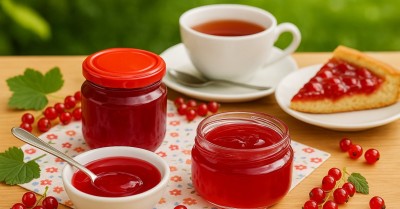 Желе из красной смородины на зиму без желатина