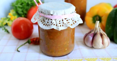 Икра из зеленого болгарского перца на зиму