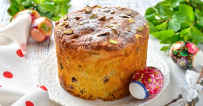Кулич пасхальный на закваске