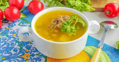 Суп гороховый классический с мясом