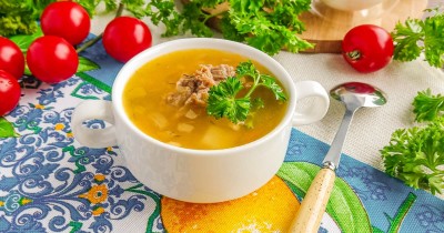 Суп гороховый классический с мясом