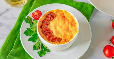 Классический жульен с курицей и шампиньонами