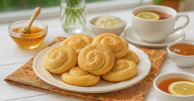 Булочки на скорую руку сладкие в духовке