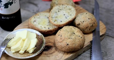 Булочки из псиллиума с миндальной мукой в духовке