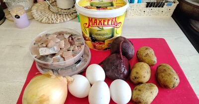 Селёдка под шубой вкусный рецепт