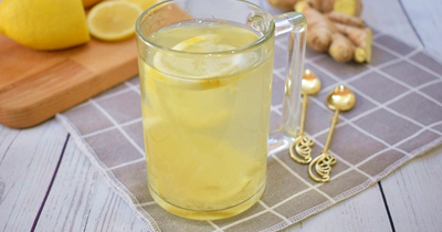 Имбирный чай с лимоном для похудения горячий напиток