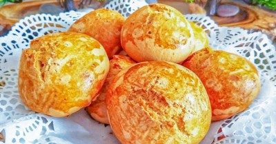 Пышки на рассоле в духовке