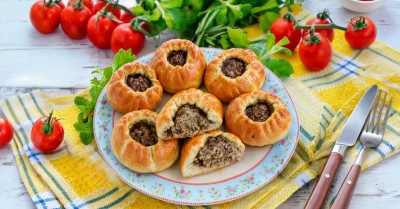 Перемячи татарские с фаршем мясным