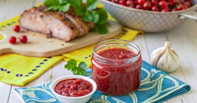 Соус из крыжовника к мясу на зиму домашний